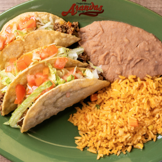 Crispy Taco plate